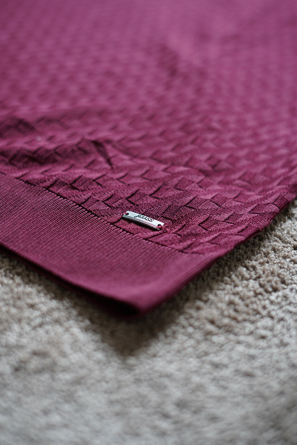 Polo Jacquard à Col Zippé n3