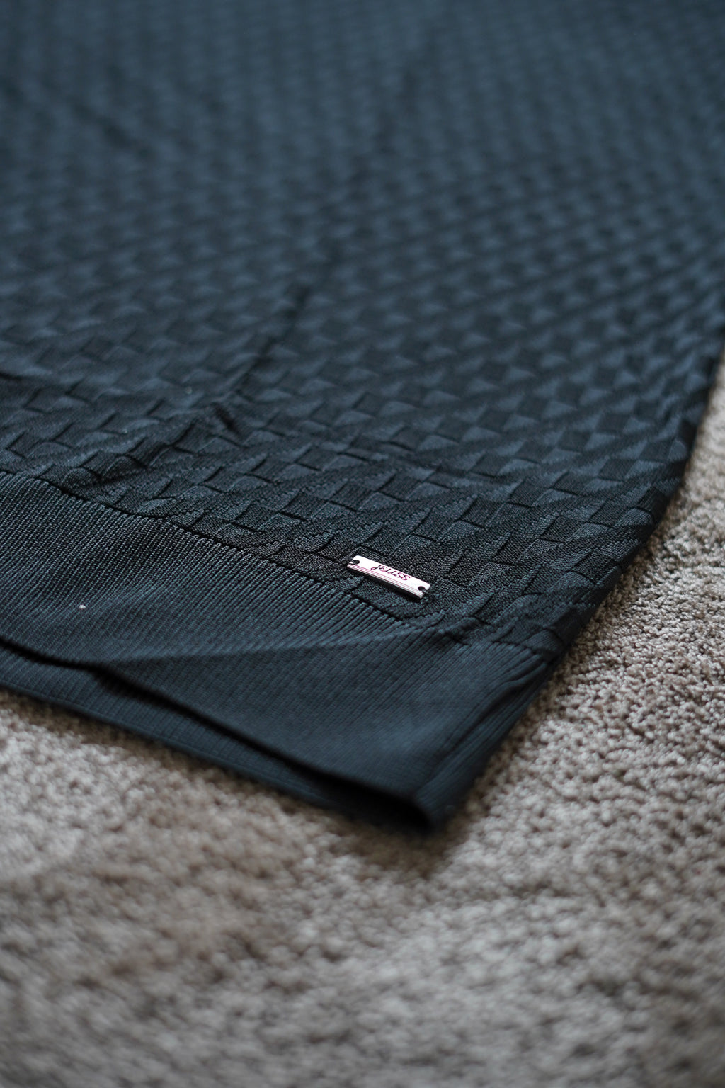 Polo Jacquard à Col Zippé n3