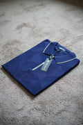 Polo Signature Géométrique à Col Zippé n4